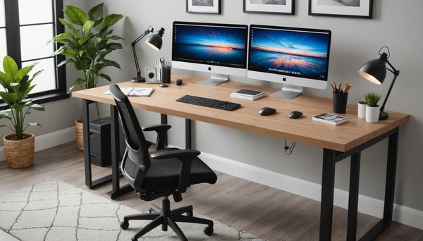 Optimisez votre espace avec un bureau réglable en hauteur